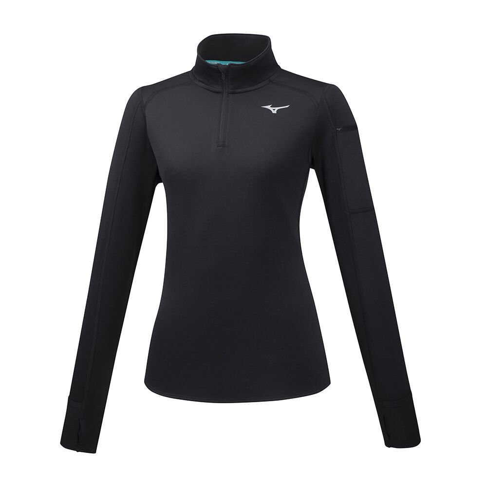 Mizuno Women's Running Clothing Vortex Warmalite HZ Black - BYEZVPM-80